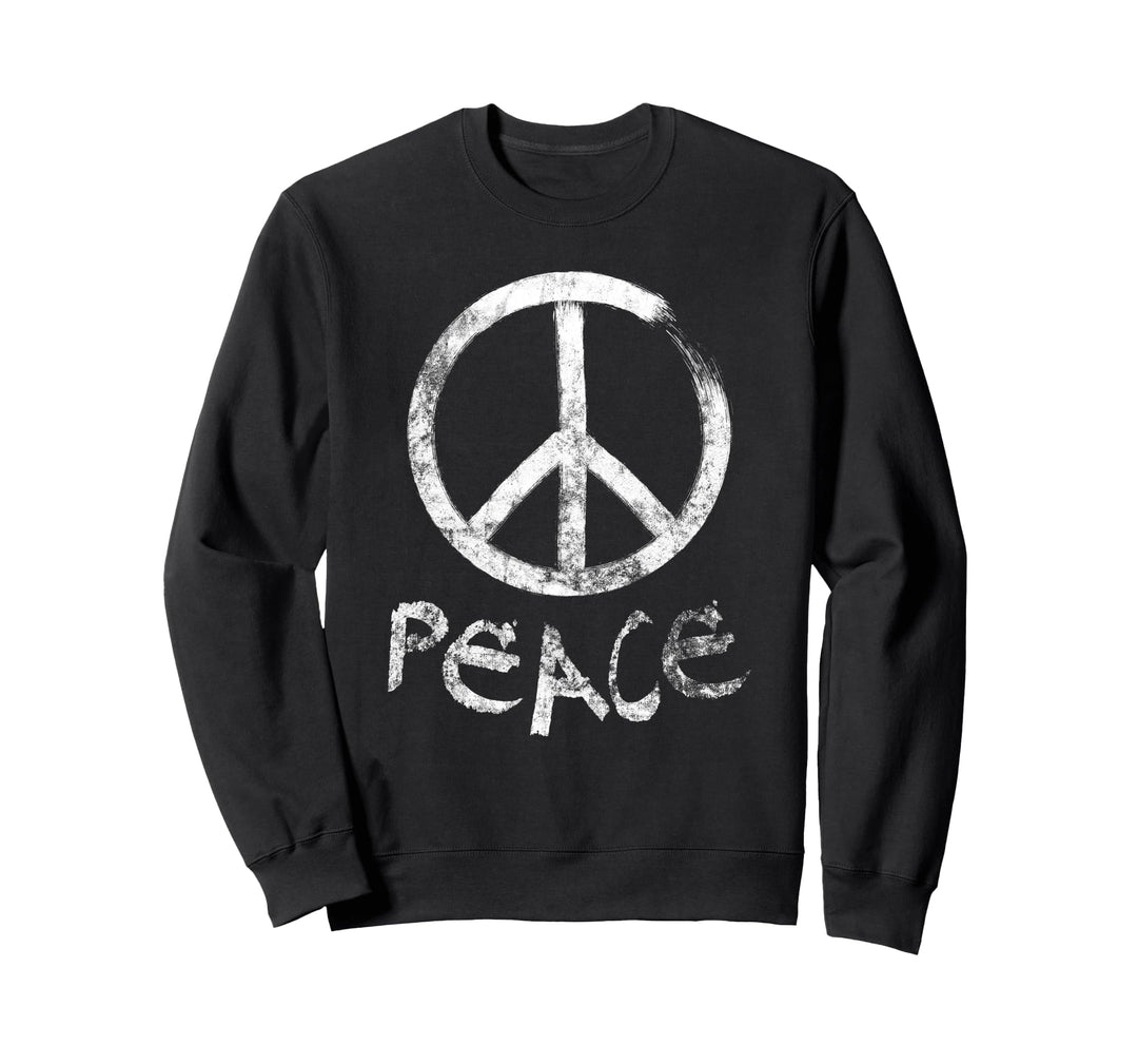 Friedenszeichen - Peace Sweatshirt