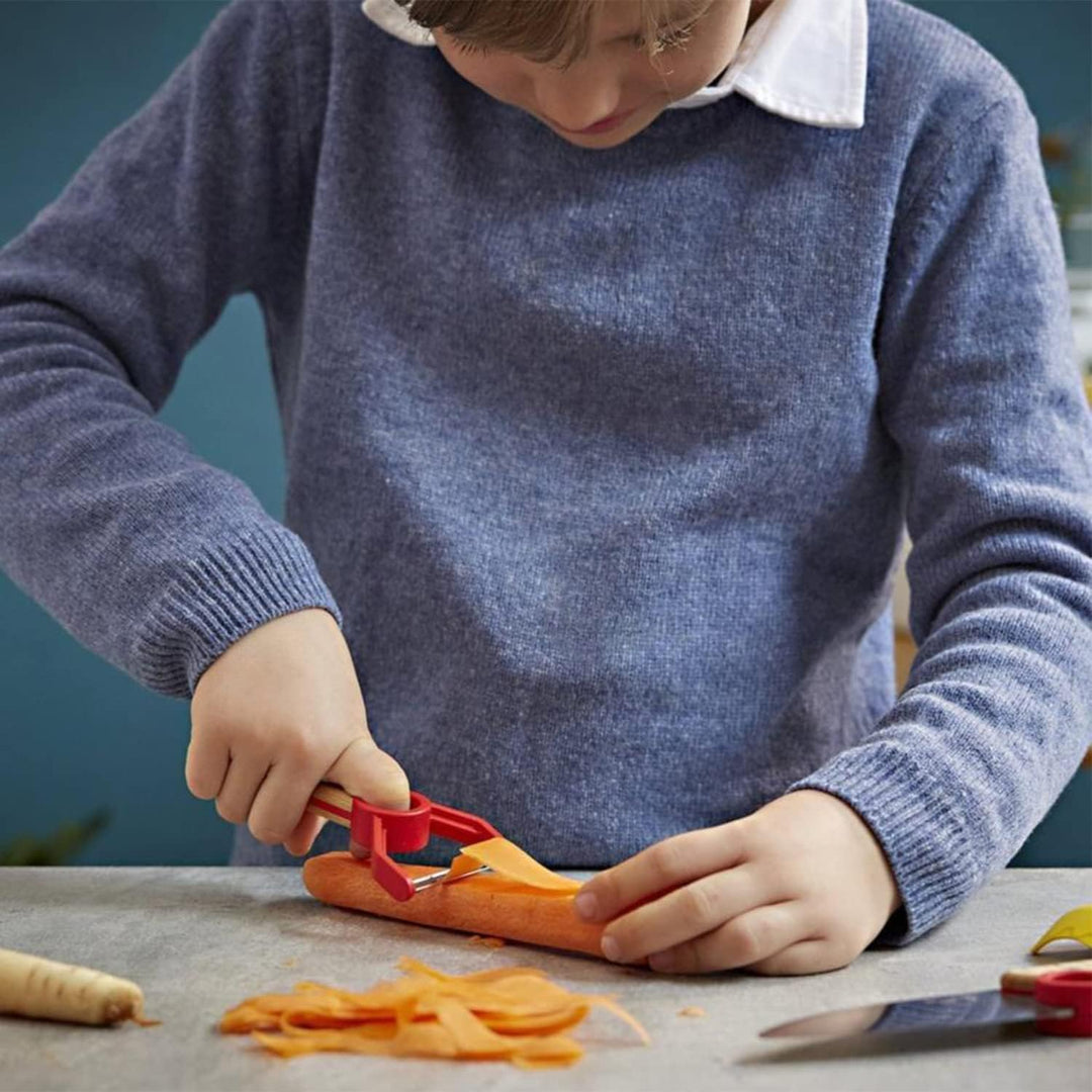 Opinel Le Petit Chef, Kinder-Küchenmesser-Set, 3-teilig Grau