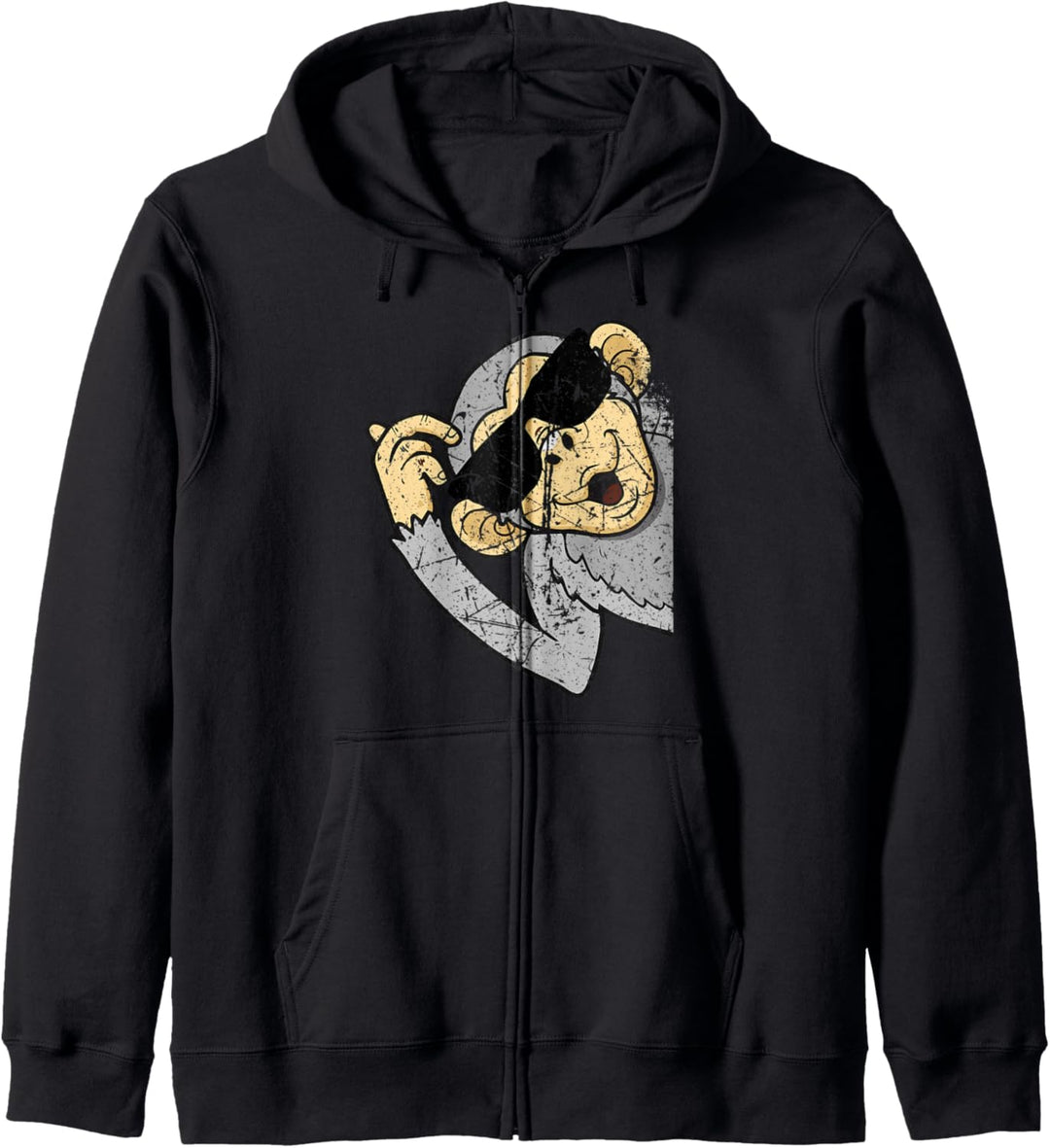 Lustiger Affe mit Sonnenbrille Kapuzenjacke