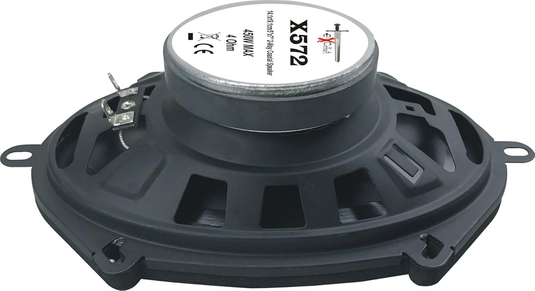 Excalibur X572 2 Wege Autolautsprecher 13 x 18 cm/6 x 9, 450 W Paar Preis für viele Ford, Mazda oder