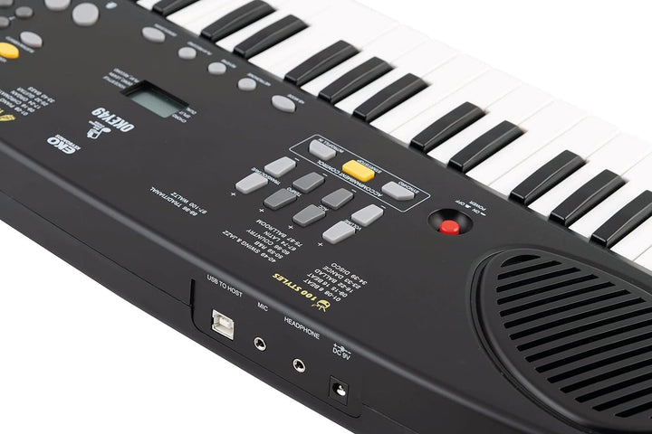 EKO Keyboards Okey Tastatur mit 49 Tasten, 49 Tasten, digitale Tastatur, tragbar, 49 Tasten, Mini 4