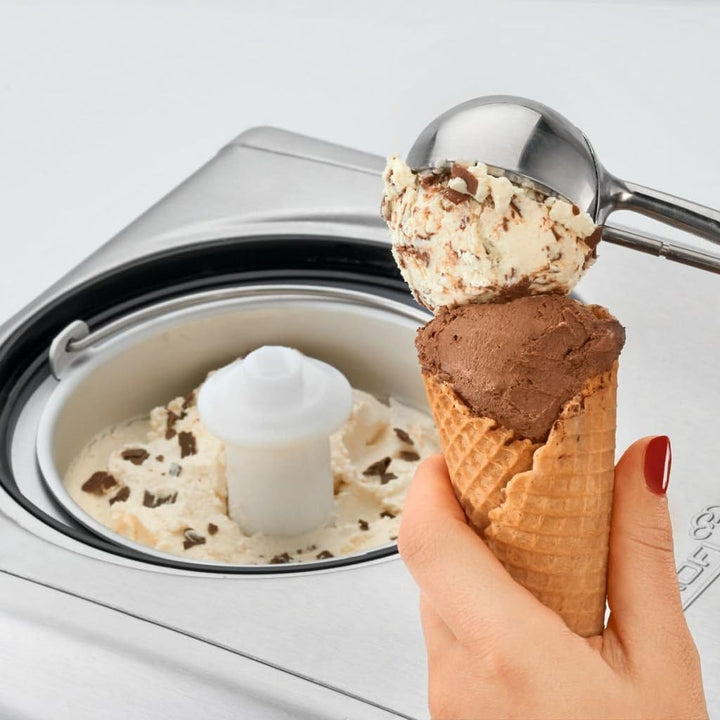 Profi Cook PC-ICM 1091 Eismaschine (3 in 1 für Speiseeis, Frozen Joghurt und Sorbet, Kompressor-Kühl
