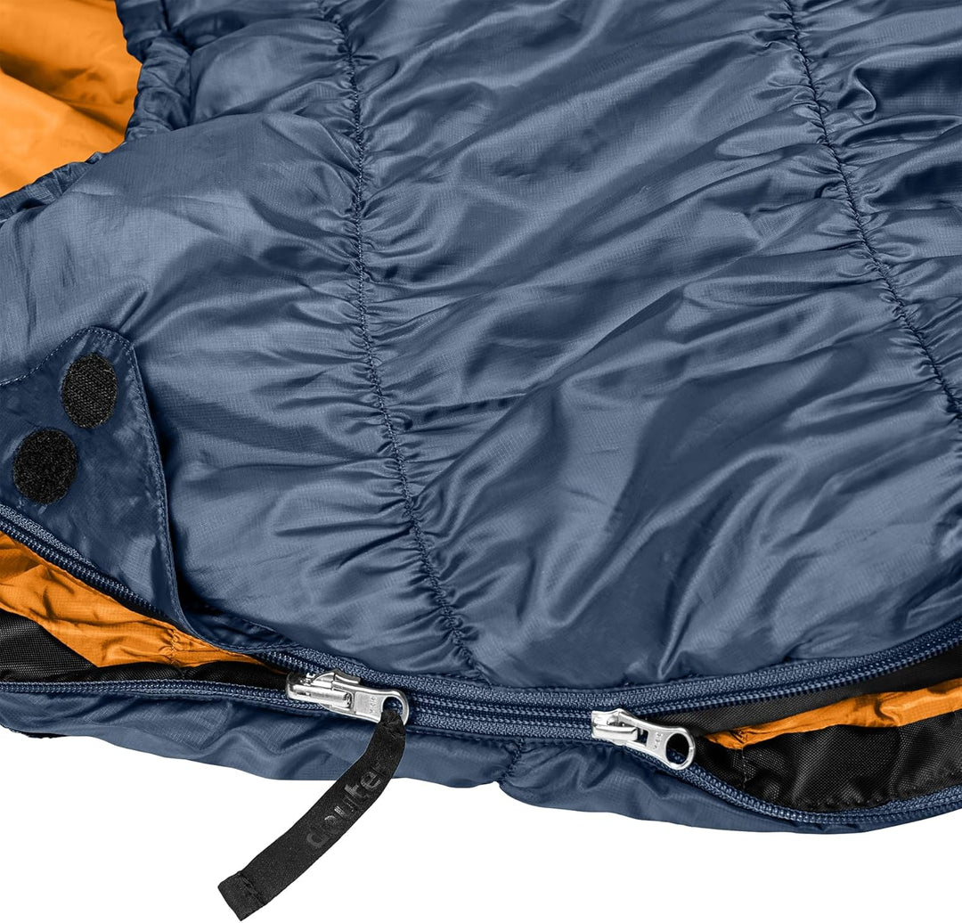 deuter Exosphere +4C/39F Kunstfaserschlafsack Regular (Körpergrösse bis ~185 cm), Regular (Körpergrö