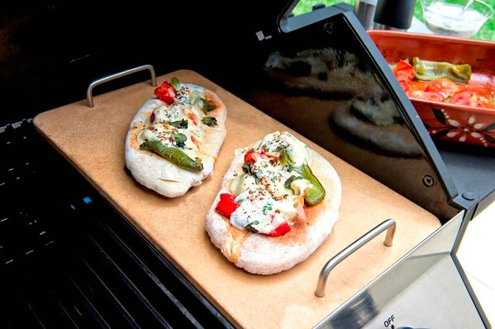 Cadac Meridian Keramik-Backplatte/Pizzastein rechteckig