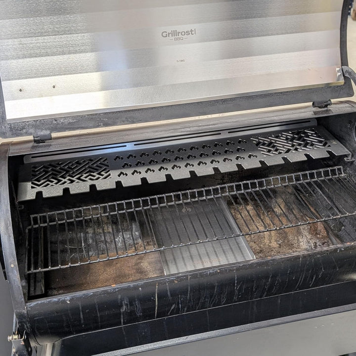 Grillrost.com Das Original Warmhalterost für Traeger Pro Series 34 - Komplett aus Edelstahl mit 13 H