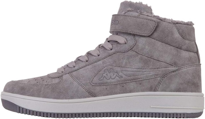 Kappa Unisex Bash Mid Fur Strassen-Laufschuh 36 EU Grau, 36 EU Grau