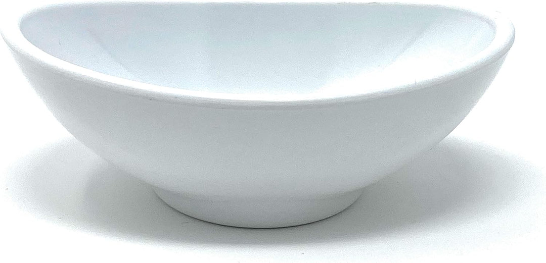 4x Dipschalen Melamin Set Weiss 758 Snackschale Servierschale Klein Mini Saucenschälchen Soja Weiss