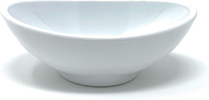 4x Dipschalen Melamin Set Weiss 758 Snackschale Servierschale Klein Mini Saucenschälchen Soja Weiss
