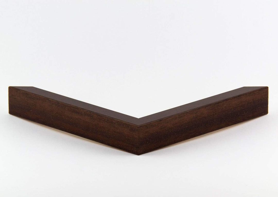 BIRAPA Objektrahmen Talon SPACE 35,5x47,5 cm Massivholz-Braun 3D Bilderrahmen zum Befüllen, 35,5x47,