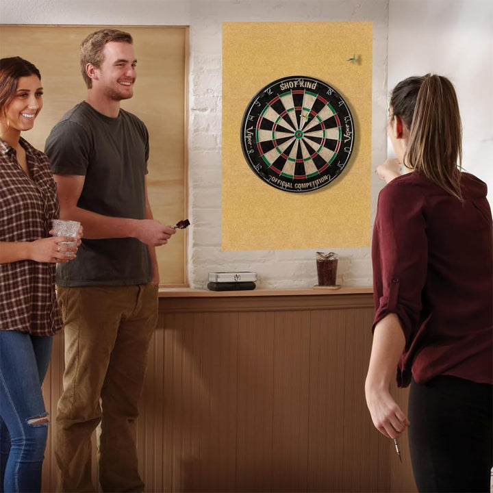 Dartboard-Wandschutz, Dart Wandschutz aus Filz, Dartboard-Umrandung, Selbstklebend, Gespleisste Wand
