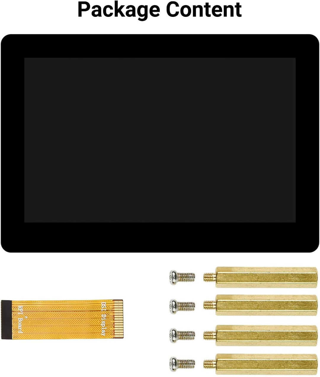 Waveshare 5inch Capacitive IPS Touch Display for Raspberry Pi with 800×480 Resolution DSI Interface