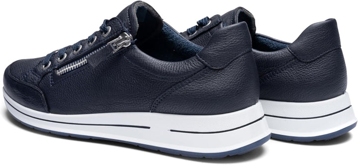 ARA Shoes Damen Sneaker Low 12-34587 35 EU Blau, 35 EU Blau