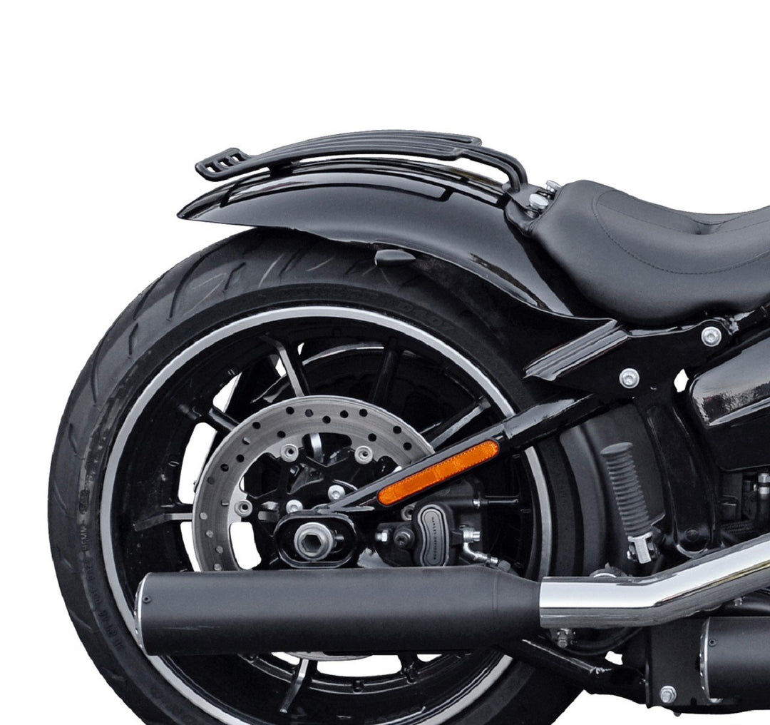 Gepäckträger für Softail Solositz für Cruiser passend für Harley Davidson Buffalo Bag.