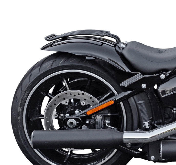 Gepäckträger für Softail Solositz für Cruiser passend für Harley Davidson Buffalo Bag.