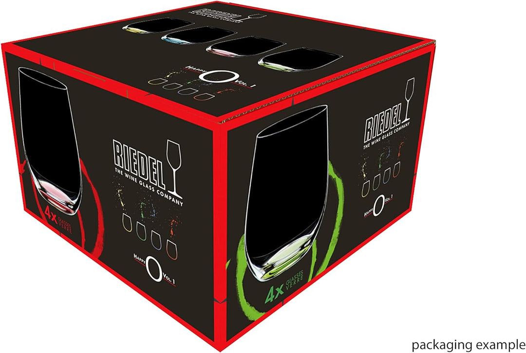 Riedel 5414/44 Weinglas Happy O, 4er Set 4 Stück (1er Pack) Happy Cabernet, 4 Stück (1er Pack) Happy