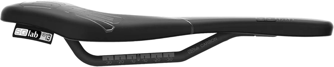 SQlab Sattel 612 Ergowave Carbon Fahrrad 14 cm Schwarz, 14 cm Schwarz