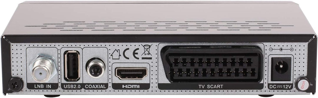 ANKARO DSR 4100 Plus HD HDTV digitaler Satelliten-Receiver (HDTV, DVB-S/S2, SAT, HDMI, SCART, 1x USB
