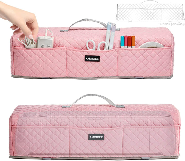 AMOIGEE Gepolsterter Staubschutz, kompatibel mit Cricut Maker, Cricut Maker 3, Explore Air 2, Cricut