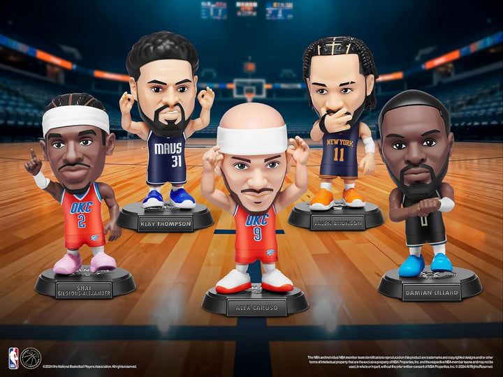 5 Surprise NBA Ballers, Serie 2 Sammelfigur von ZURU(2 Kapsel), Mehrfarbig/Meereswellen (Ocean Tides