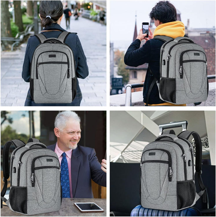 BIKROD Rucksack Herren und Damen, Schulrucksack Jungen Mädchen Teenager, Wasserdicht Rucksack | 17.3