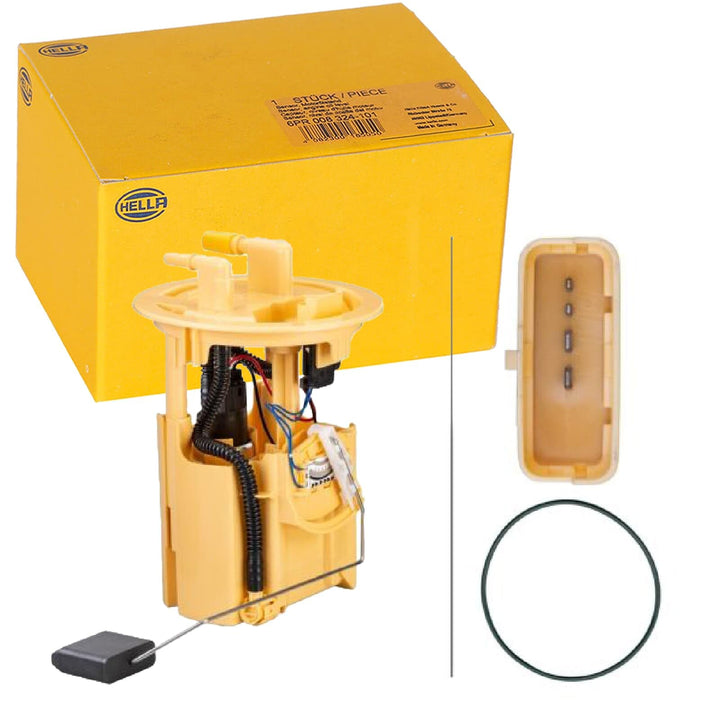 HELLA 8TF 358 106-181 Kraftstoff-Fördereinheit - elektrisch - 4-polig - mit Dichtung/mit Tankgeber