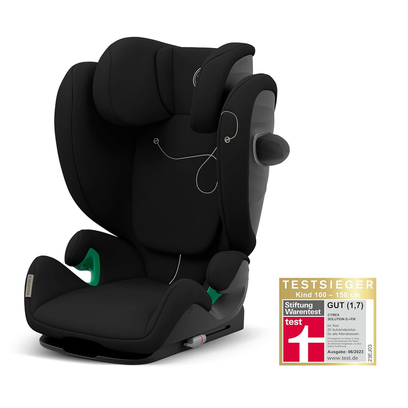 CYBEX Gold Kinder-Autositz Solution G i-Fix, Für Autos mit und ohne ISOFIX, Ab ca. 3 bis 12 Jahre (1