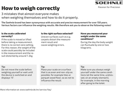 Soehnle Shape Sense Control 100 Körperanalysewaage für Fitnesseinsteiger, Waage berechnet Wasser- un