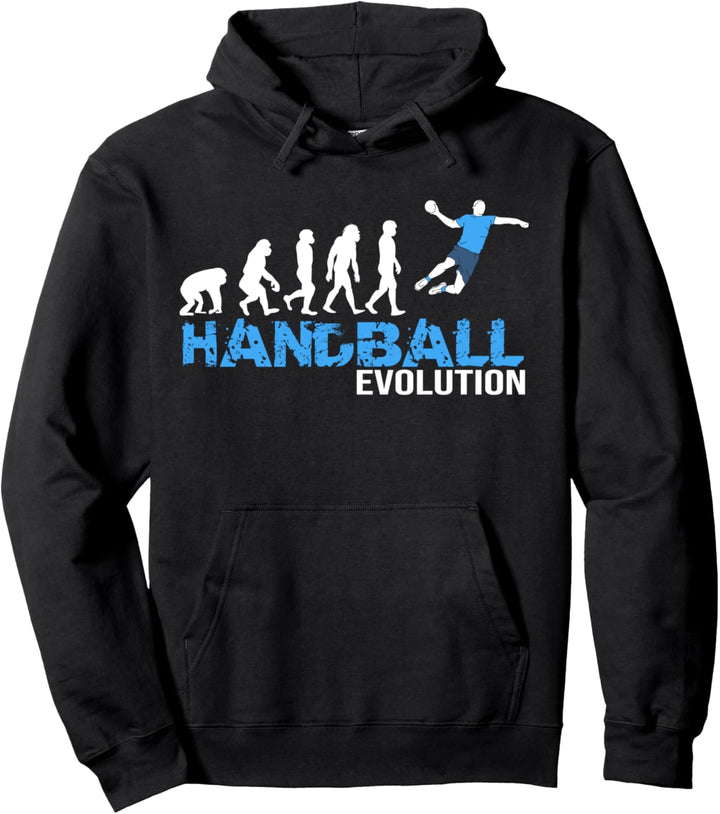 Evolution Handballer Geschenk Handball Handballspieler Pullover Hoodie