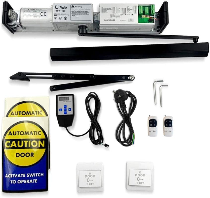 Olide Robuster, automatischer Schwingtüröffner/Schliesser für maximales Türgewicht 200 kg,