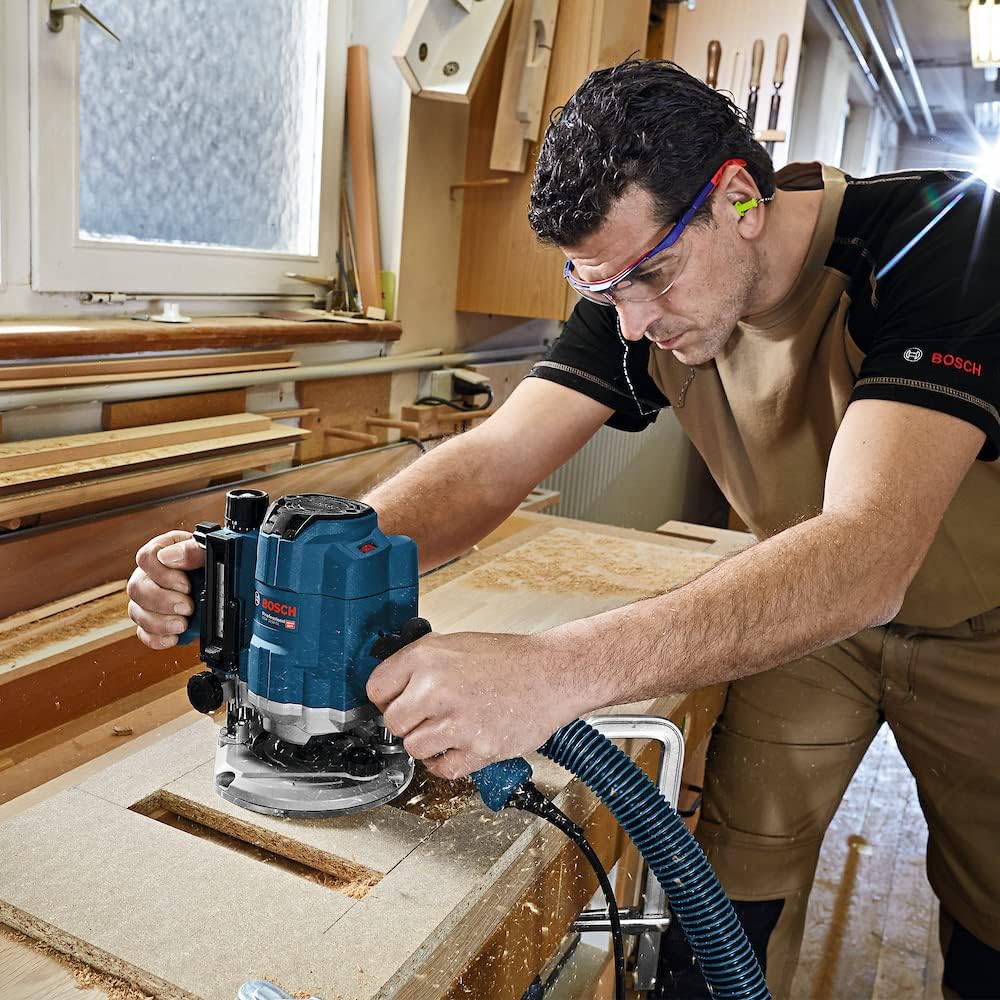 Bosch Professional Zubehör 2608628471 Abrundfräser 12 mm, R1 12 mm, L 19 mm, G 70 mm, R1 12 mm, L 19
