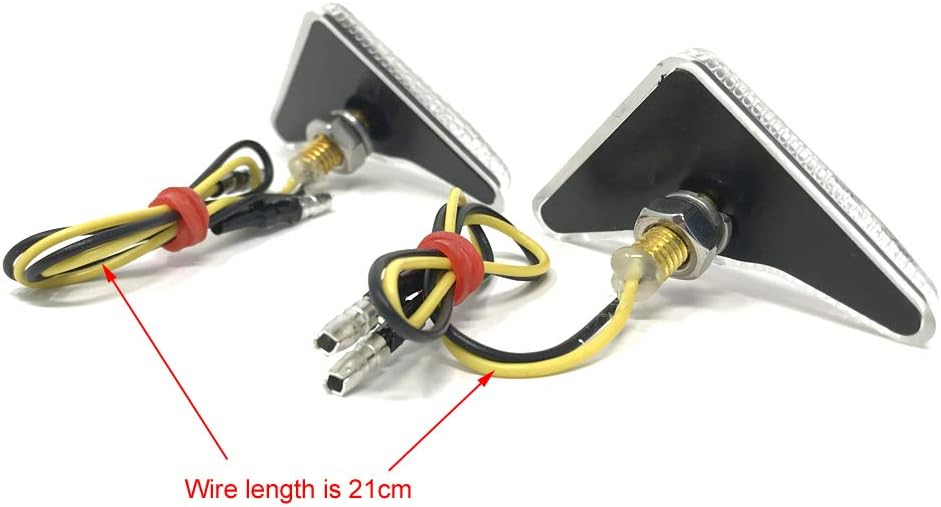 Flush Motorrad LED Blinker homologiert E-Prüfzeichen vorne oder hinten für Motorräder