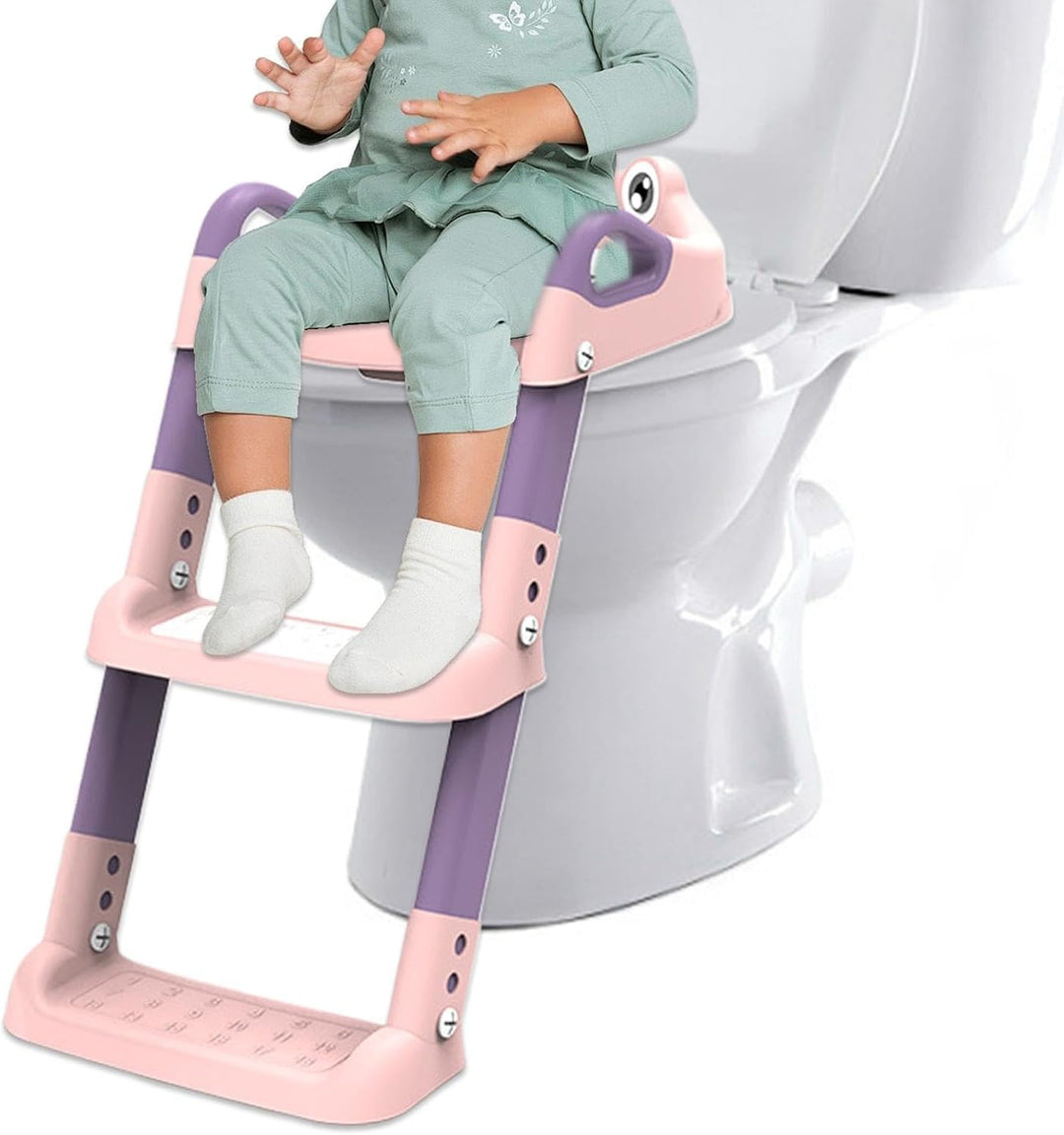 Töpfchen-Trainingstoilette für Kinder, faltbarer Toiletten-Trainingssitz | -Töpfchenstuhl mit Tritth