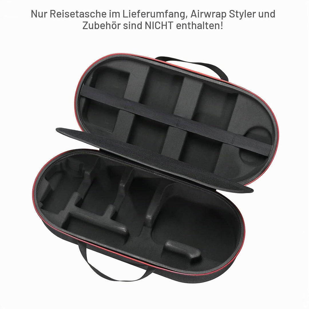 RLSOCO Hardcase für Dyson Airwrap Complete Styler und Zubehör, Schwarz, 1 Count (Pack of 1), Traditi