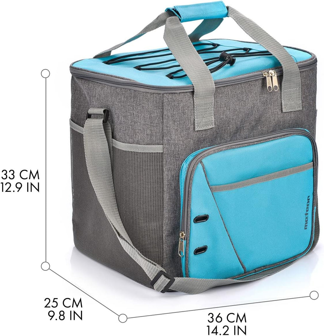 meteor 30L Kühltasche 36x25x33cm Isolier-Tasche Lunch Tasche Kühlbox Picknick Tasche EIS Campingtasc