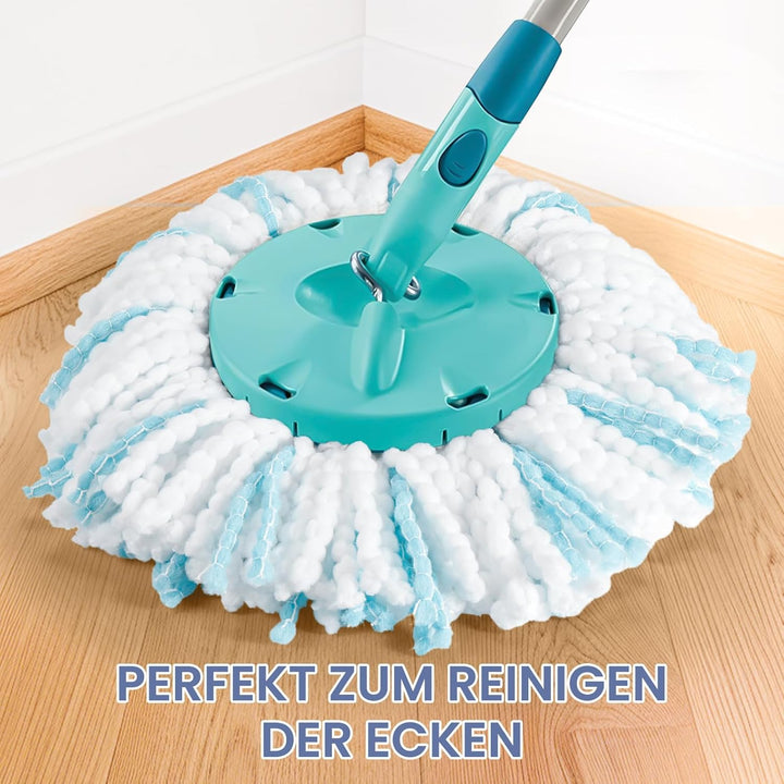 6 Stück Bodenwischer für Leifheit Clean Twist Disc Mop | für Leifheit Clean Twist Disc Mop Ergo, Wis