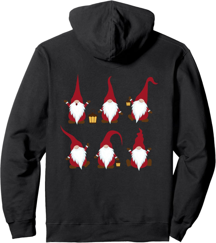 Lustiges & Süsses Weihnachten Wichtel Gnom Zwerge Party Pullover Hoodie