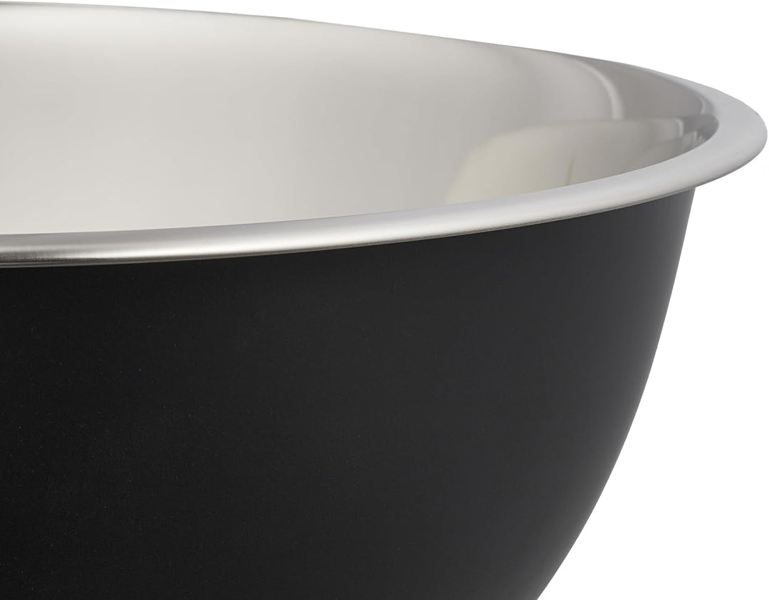 Relaxdays Sektkühler, Edelstahl, H x D: 23,5 x 40 cm, Flaschenkühler für Sekt, Champagner, Wein, XXL