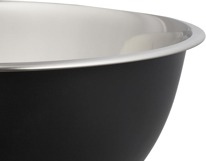 Relaxdays Sektkühler, Edelstahl, H x D: 23,5 x 40 cm, Flaschenkühler für Sekt, Champagner, Wein, XXL