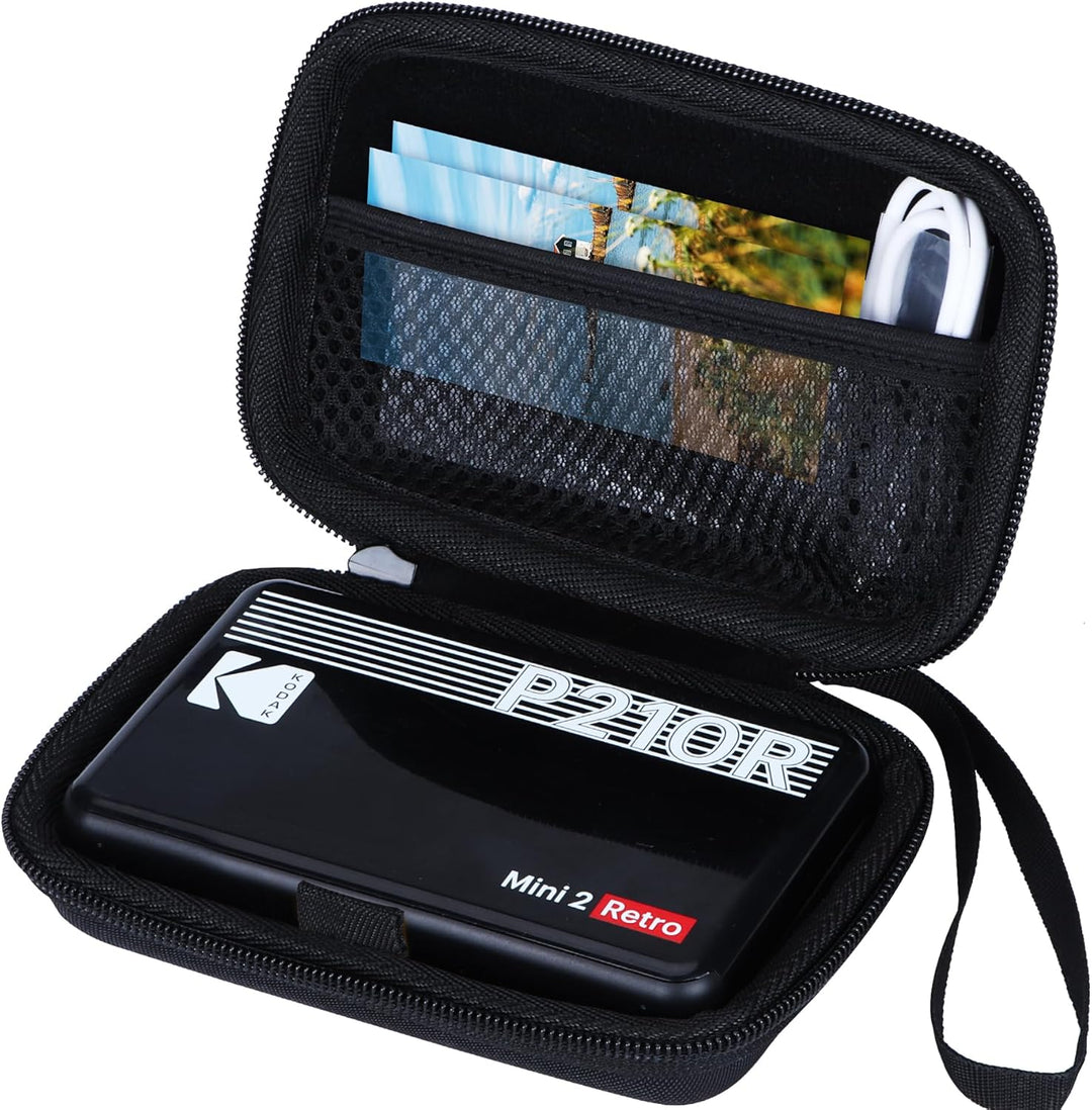 Lebakort Hart Reise Schutz Hülle Etui Tasche für Kodak Mini 2 Retro 4PASS Mobiler Fotodrucker/Kodak