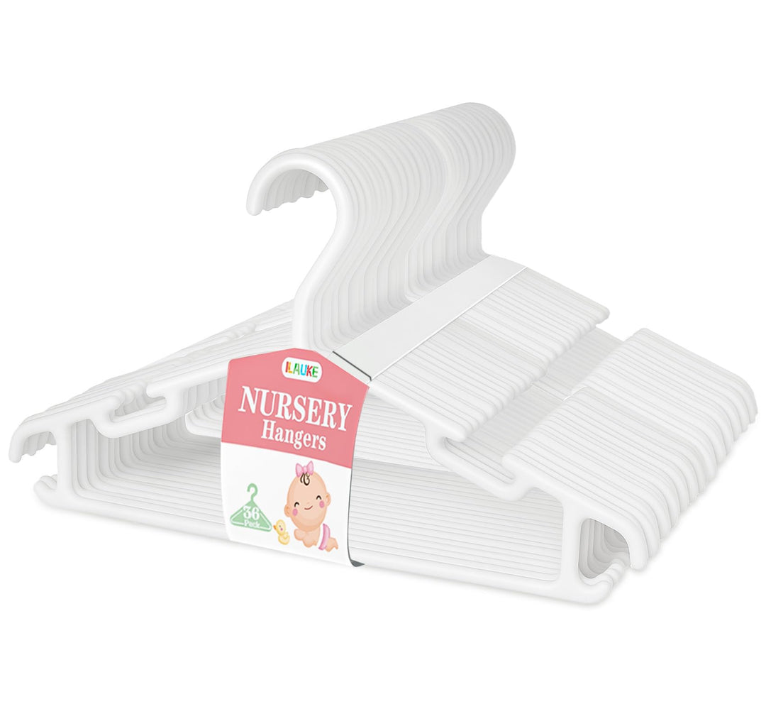 ilauke Kleiderbügel Kinderkleiderbügel 36 STK. Baby Kleiderbügel Hangers Aufbewahrung Kleiderbuegel