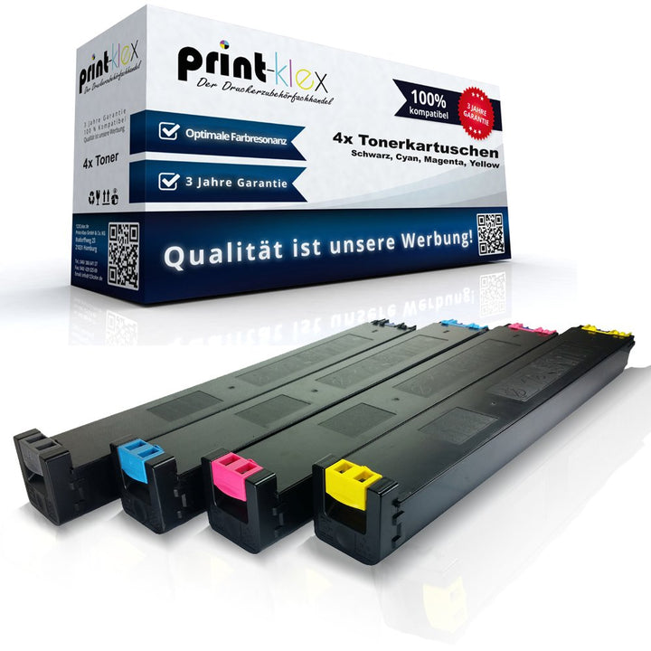 4X Print-Klex Tonerkartuschen kompatibel für Sharp MX 2301 MX 2301 N MX 2600 MX 2600 N MX 3100 MX 31