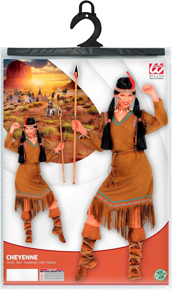WIDMANN 43361 COSTUME INDIANA CHEYENNE S #4336, S