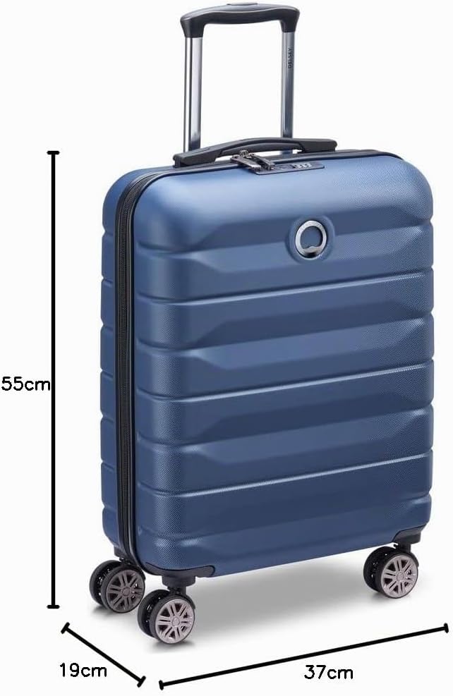 DELSEY PARIS - AIR Armour - Koffertrolley 55 cm Nachtblau - 02 (Blau), 55 cm Nachtblau - 02 (Blau)