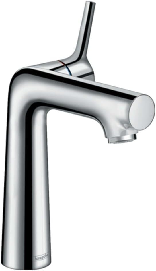 hansgrohe Wasserhahn Talis S (Armatur mit Auslauf Höhe 140mm und Zugstangen-Ablaufgarnitur) Chrom Ch
