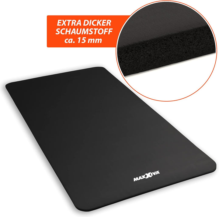 Yogamatte - 190x60x1,5 cm oder 190x100x1,5 cm, mit Tragegurt, Phthalatfrei, Rutschfest, Farbwahl - G