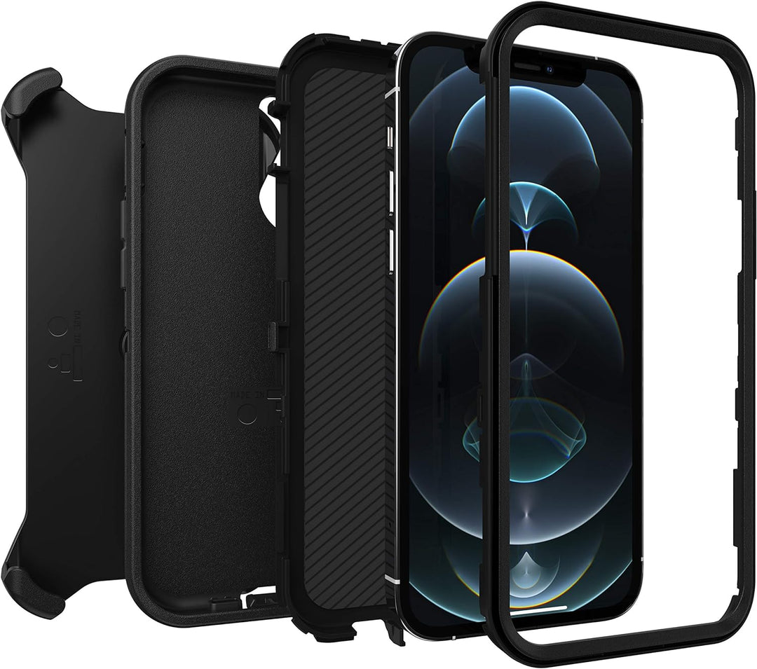 OtterBox Defender Hülle für iPhone 12 / iPhone 12 Pro, stossfest, sturzsicher, ultra-robust, schütze