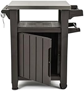 Keter BBQ Beistelltisch Unity, Graphit, L 70 x B 54 x H 90