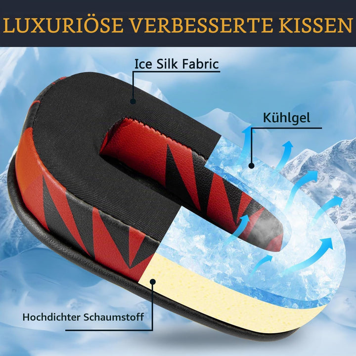 SOULWIT Kühlgel Ersatzpolster Ersatz Ohrpolster für Logitech G35 G930 G933 G933S G935 G633 G633S G63