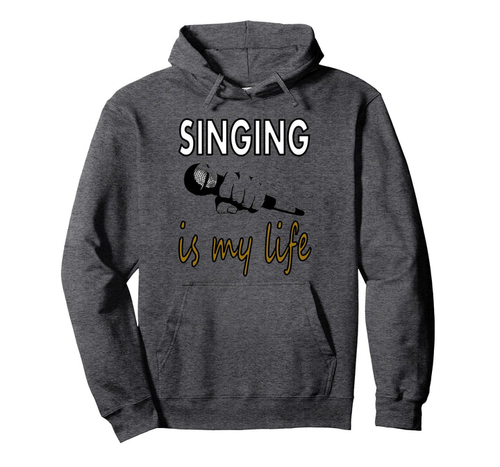 singen T-Shirt Sänger Sängerin Musik Musiker Geschenkidee Pullover Hoodie