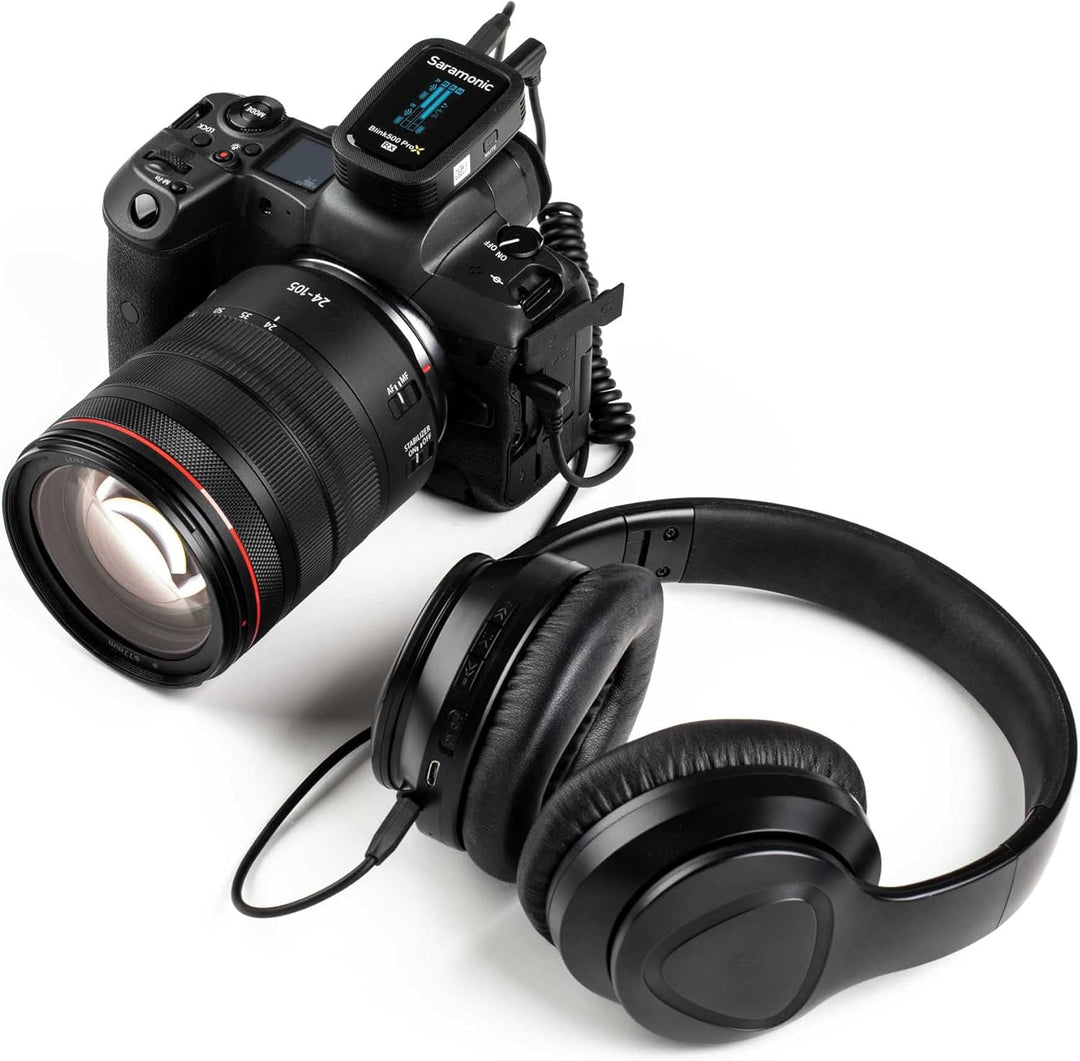 Saramonic Blink 500 Prox B2 | 2 Personen Wireless 2.4GHz Clip-On Mikrofonsystem mit Lavaliers
